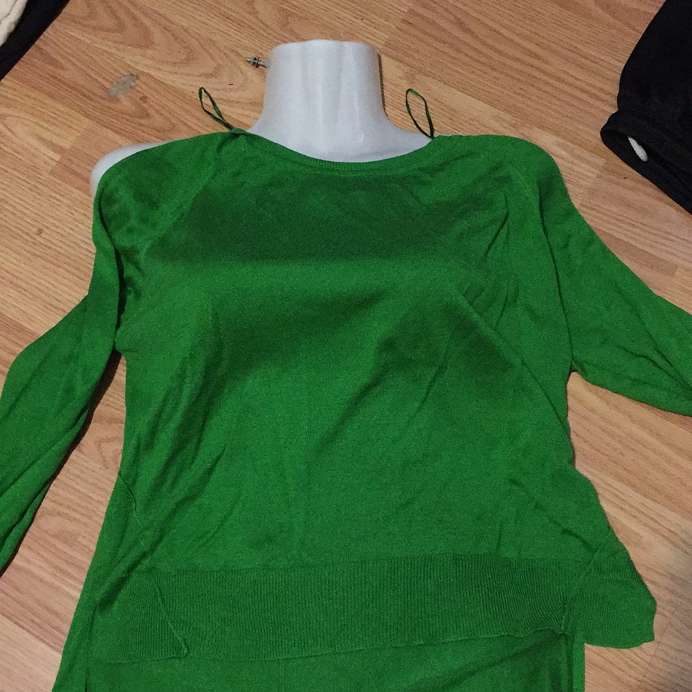 Zara green sweater